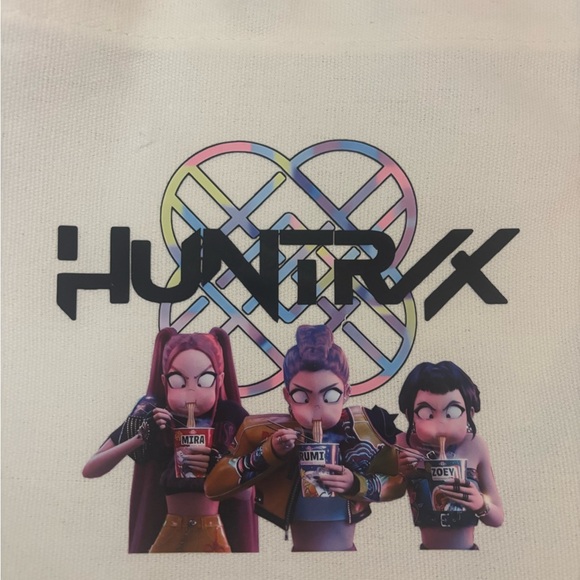 K-Pop Demon Hunters Canvas Tote Bag - Picture 2 of 7